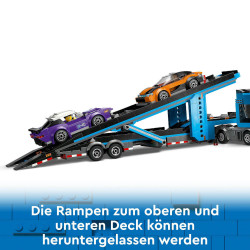 thumb-alternative:LEGO® City 60408 Autotransporter mit Sportwagen