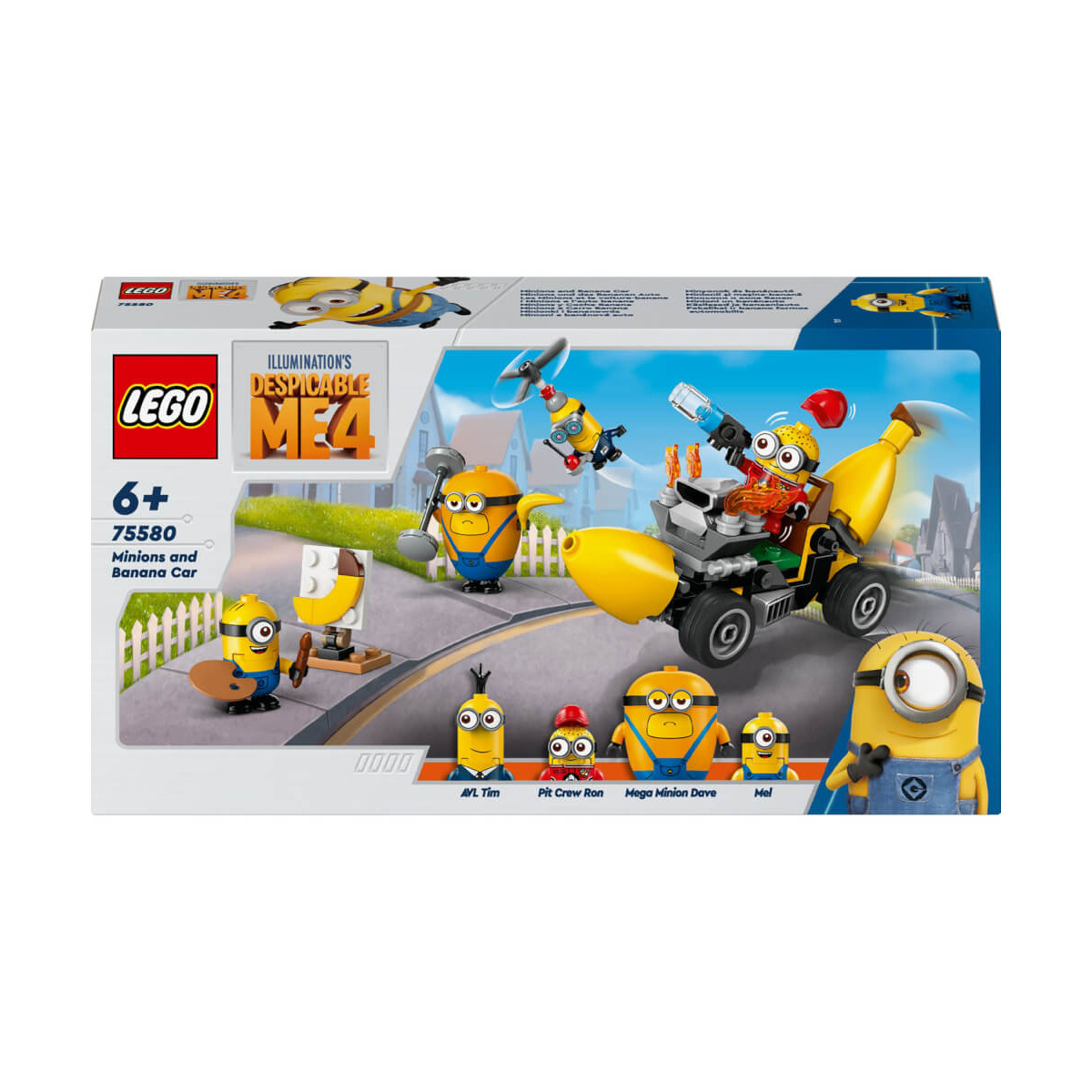 LEGO Despicable Me 75580 Minions und das Bananen Auto