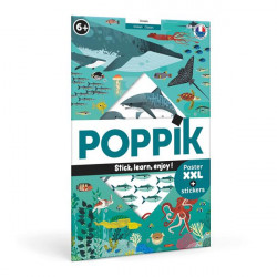 Poppik - Sticker Lernposter Ozea