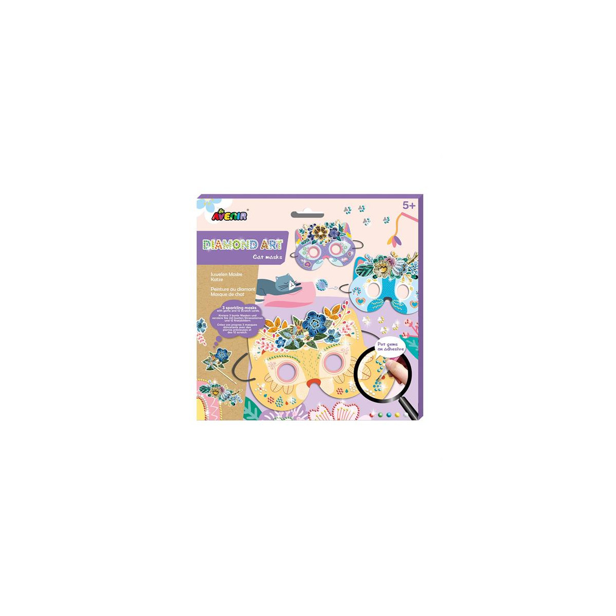 Avenir - Juwelen Maske Katze - C
