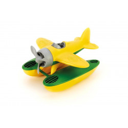 Greentoys   Wasserflugzeug mit gelben Tragflächen