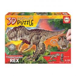 3D T Rex 82 Teile Puzzle