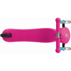 GLOBBER PRIMO LIGHTS neon pink, mit Leuchtrollen