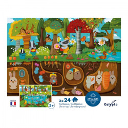 thumb-alternative:Calypto - Waldtiere 2x24 Teile P