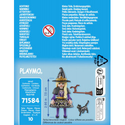 PLAYMOBIL 71584 Hexe mit Katze