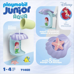 PLAYMOBIL 71460 1.2.3 & Disney: Arielles Muscheldusche