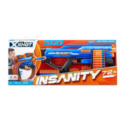 XSHOT   Insanity Blaster Mega Barrel mit Darts