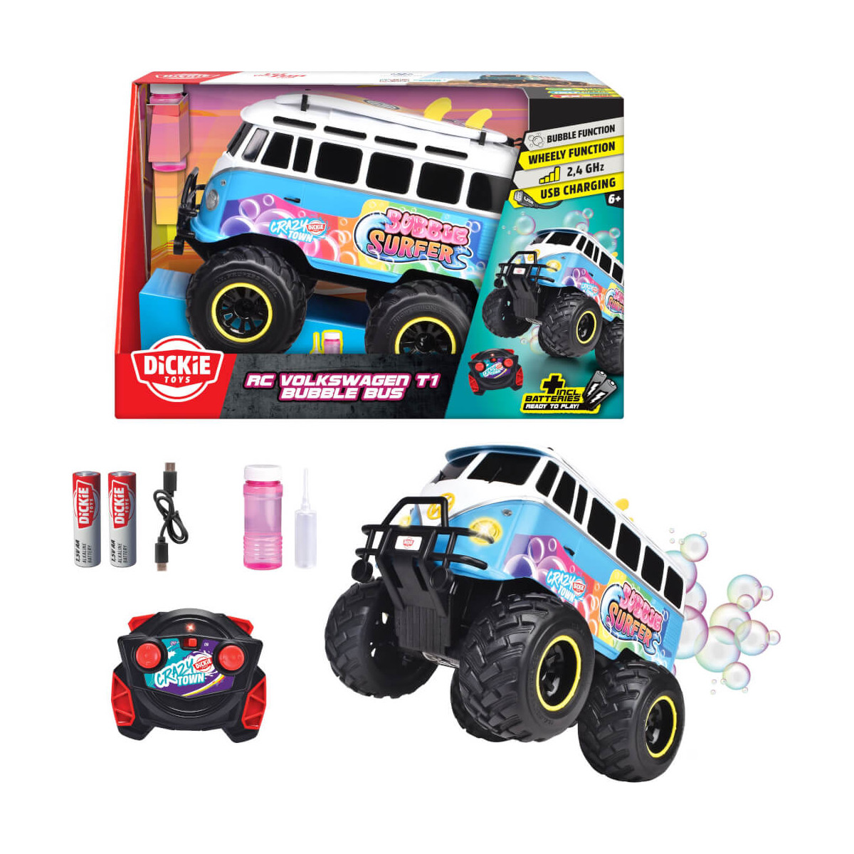 RC Volkswagen T1 Bubble Bus, RTR