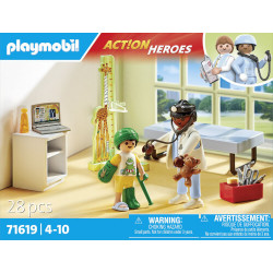 thumb-alternative:PLAYMOBIL 71619 Kinderarzt mit Teddybär