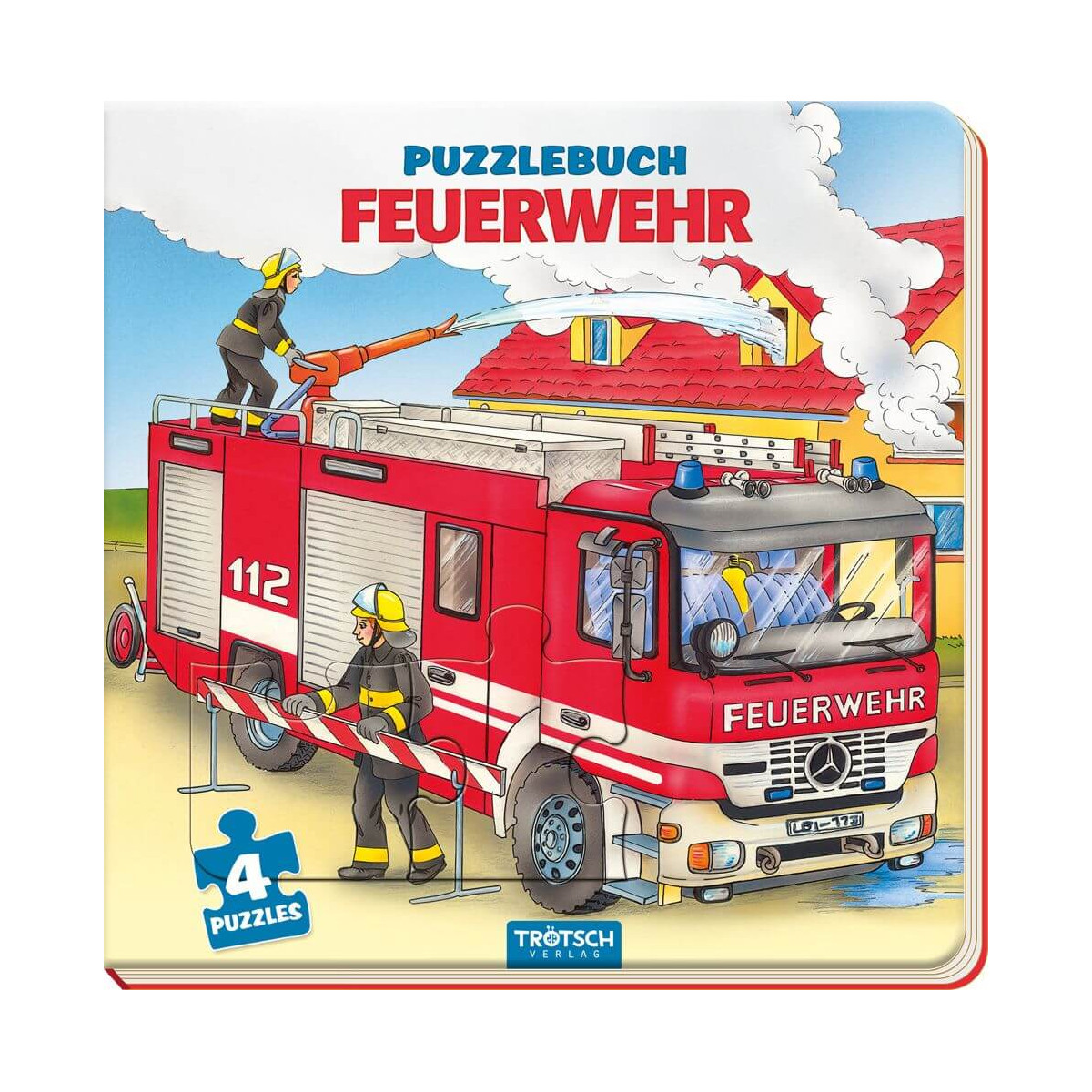 Puzzlebuch quadr. Feuerwehr