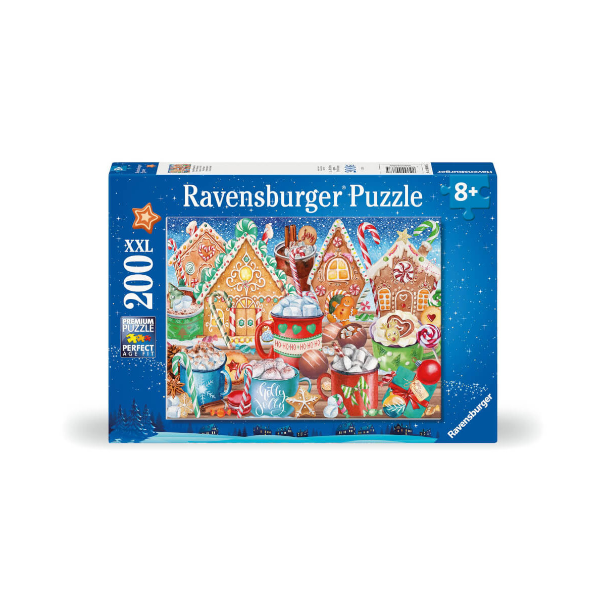 Ravensburger 12000867 Puzzle Süße Weihnachten 200 Teile XXL