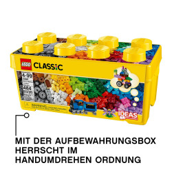 LEGO® Classic 10696 Mittelgroße Bausteine Box, 484 Teile