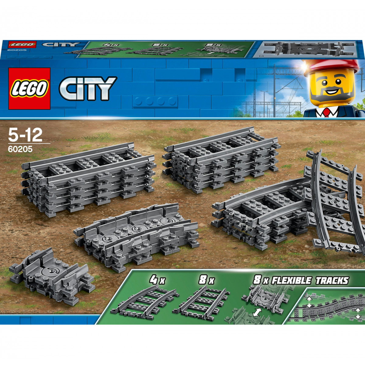 LEGO® City Trains   60205 Schienen