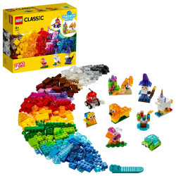 LEGO® Classic 11013 Kreativ Bauset mit durchsichtigen Steinen