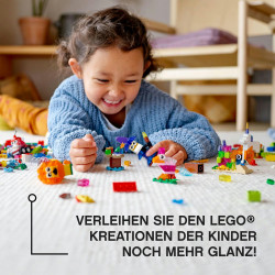 LEGO® Classic 11013 Kreativ Bauset mit durchsichtigen Steinen