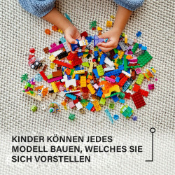 LEGO® Classic 11013 Kreativ Bauset mit durchsichtigen Steinen