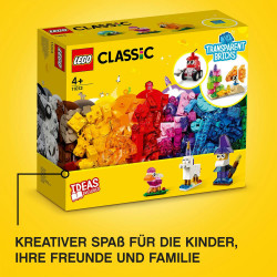 LEGO® Classic 11013 Kreativ Bauset mit durchsichtigen Steinen