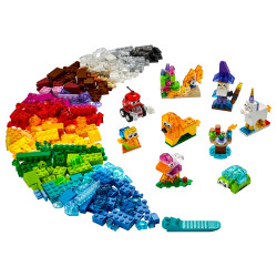 LEGO® Classic 11013 Kreativ Bauset mit durchsichtigen Steinen