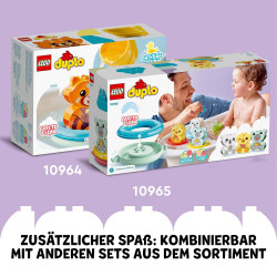 LEGO® DUPLO 10966 Badewannenspaß: Schwimmende Tierinsel