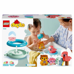 LEGO® DUPLO 10966 Badewannenspaß: Schwimmende Tierinsel