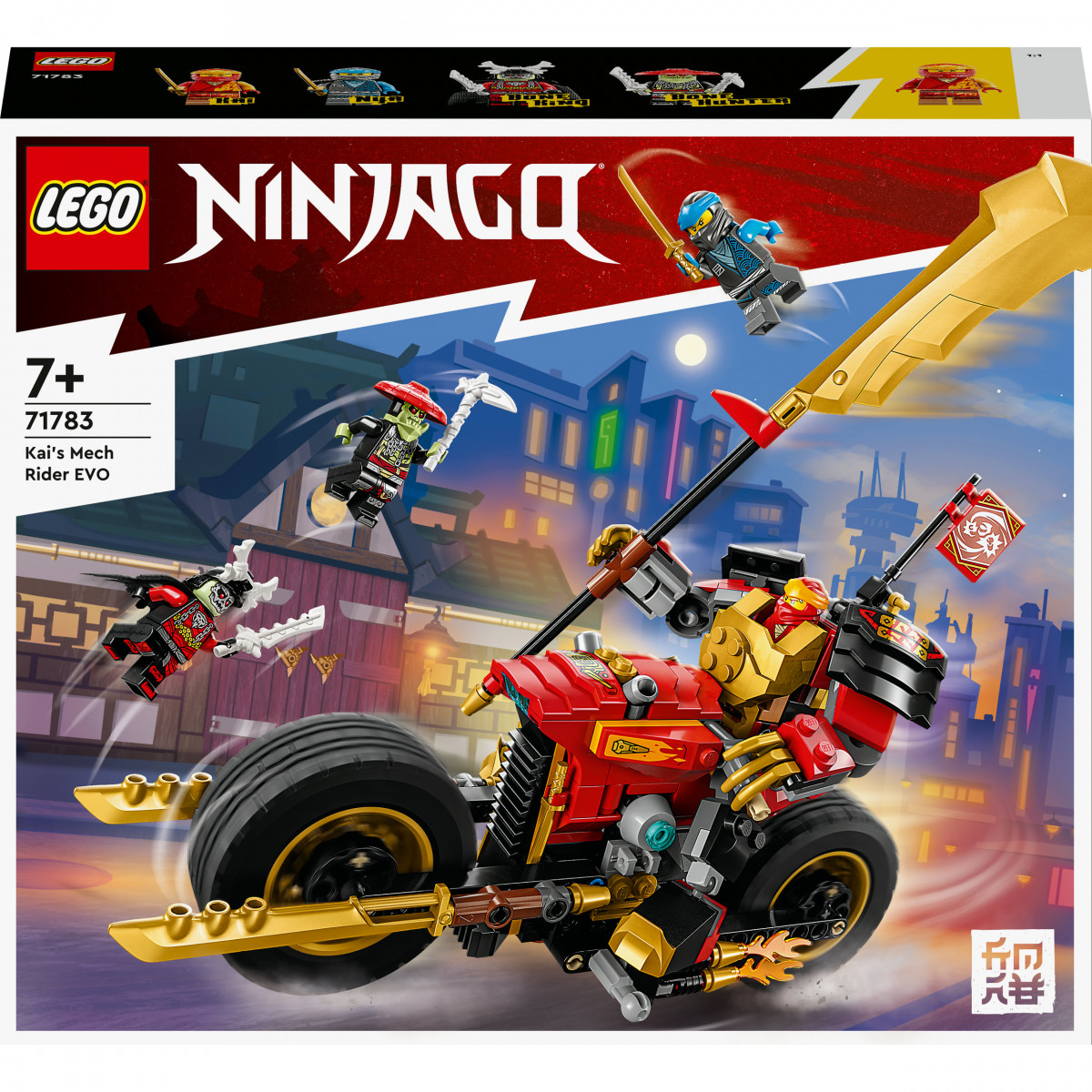 LEGO NINJAGO 71783 Kais Mech Bike EVO