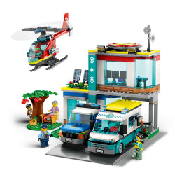 LEGO City 60371 Hauptquartier der Rettungsfahrzeuge