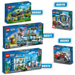 LEGO City 60371 Hauptquartier der Rettungsfahrzeuge