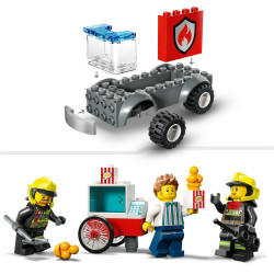 LEGO City 60375 Feuerwehrstation und Löschauto