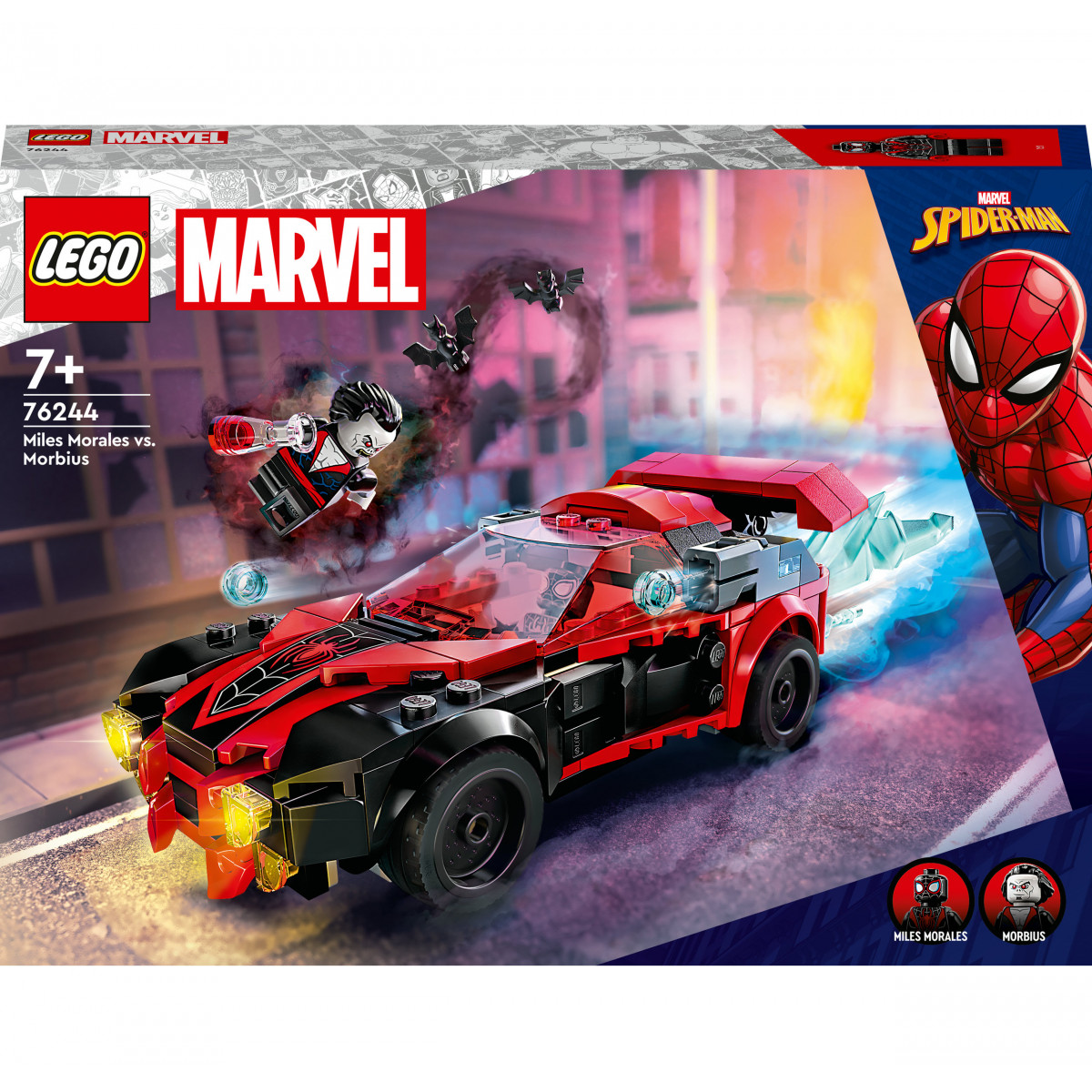 LEGO Marvel 76244 Miles Morales vs. Morbius