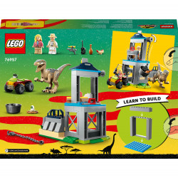 LEGO® Jurassic World™ 76957 Flucht des Velociraptors