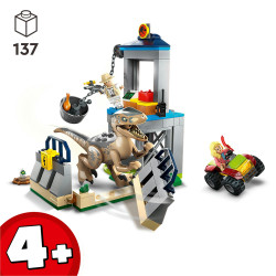 LEGO® Jurassic World™ 76957 Flucht des Velociraptors