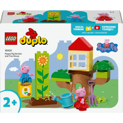 LEGO® DUPLO 10431 Pink Peppas Garten mit Baumhaus