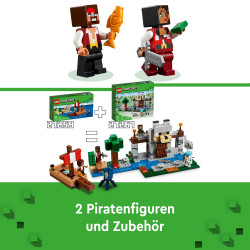 LEGO® Minecraft™ 21259 Die Piratenschiffreise