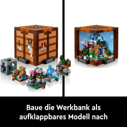 LEGO® Minecraft™ 21265 Die Werkbank