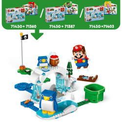 LEGO® Super Mario Schneeabenteuer mit Fa