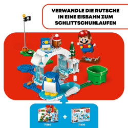 LEGO® Super Mario Schneeabenteuer mit Fa