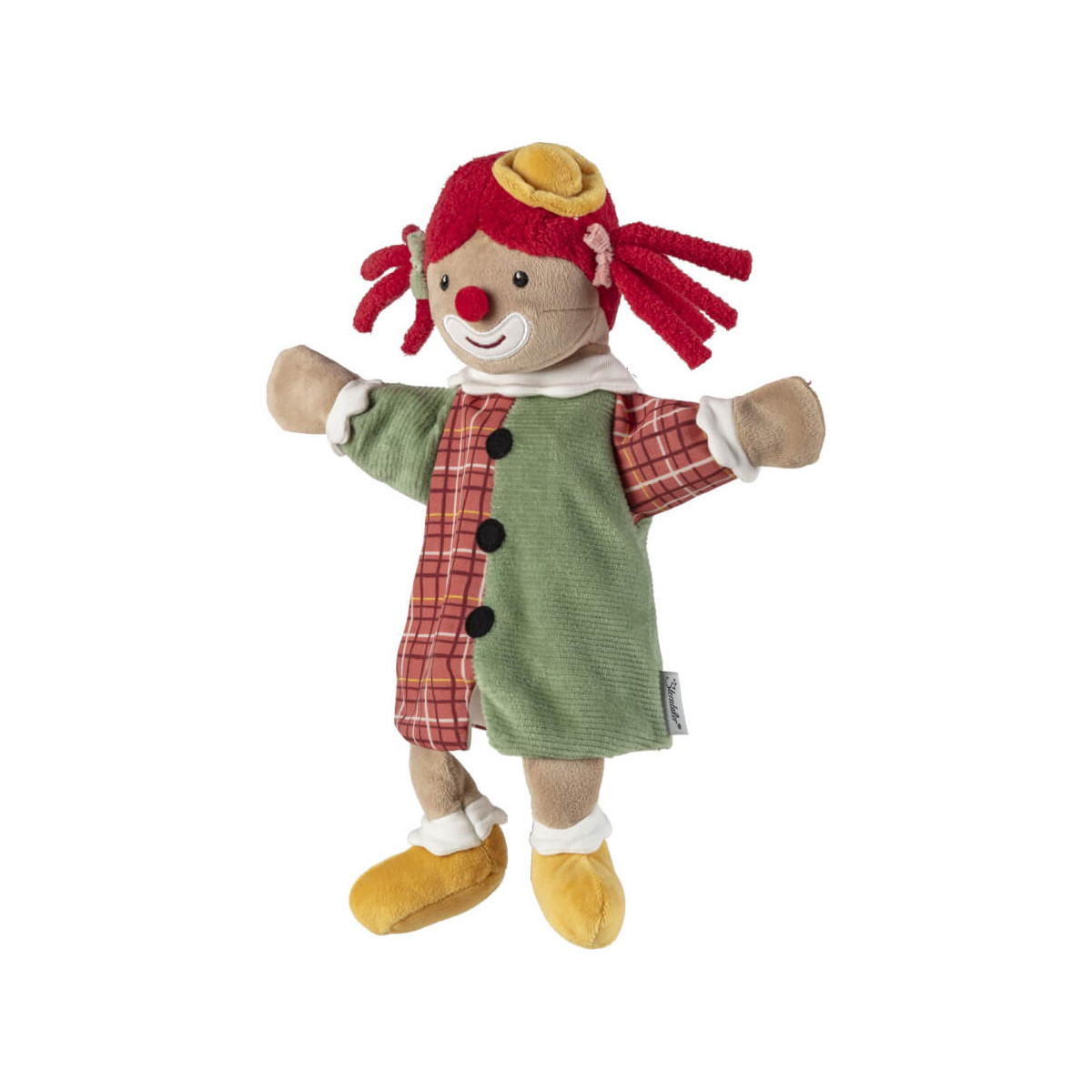 Sterntaler Handpuppe Clown bunt