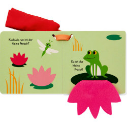 Mein Filz Fühlbuch f.d.Buggy: Kuckuck, kl. Ente! (Fühl.&be.)