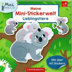 Meine Mini Stickerwelt: Lieblingstiere (Mini Künstler)