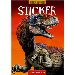 Sticker   T Rex World