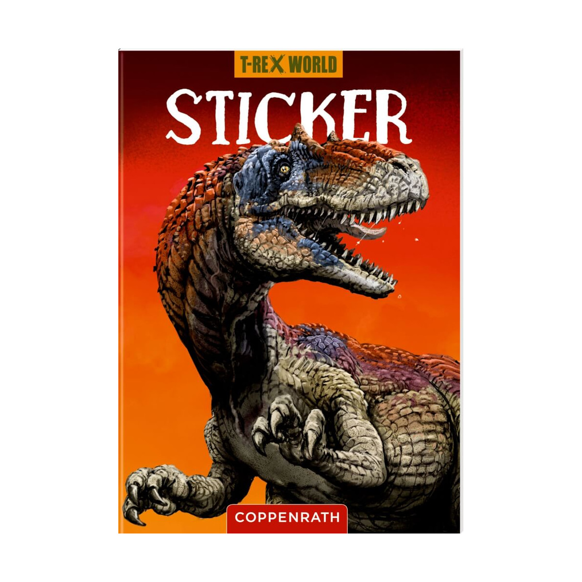 Sticker   T Rex World