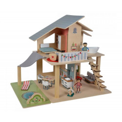 thumb-alternative:Puppenhaus mit Möbeln