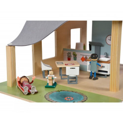 thumb-alternative:Puppenhaus mit Möbeln
