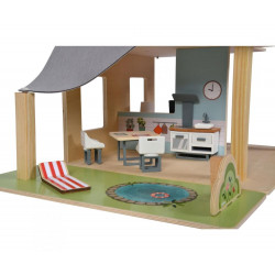 thumb-alternative:Puppenhaus mit Möbeln