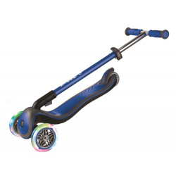 GLOBBER ELITE DELUXE LIGHTS dunkelblau, mit Leuchtrollen
