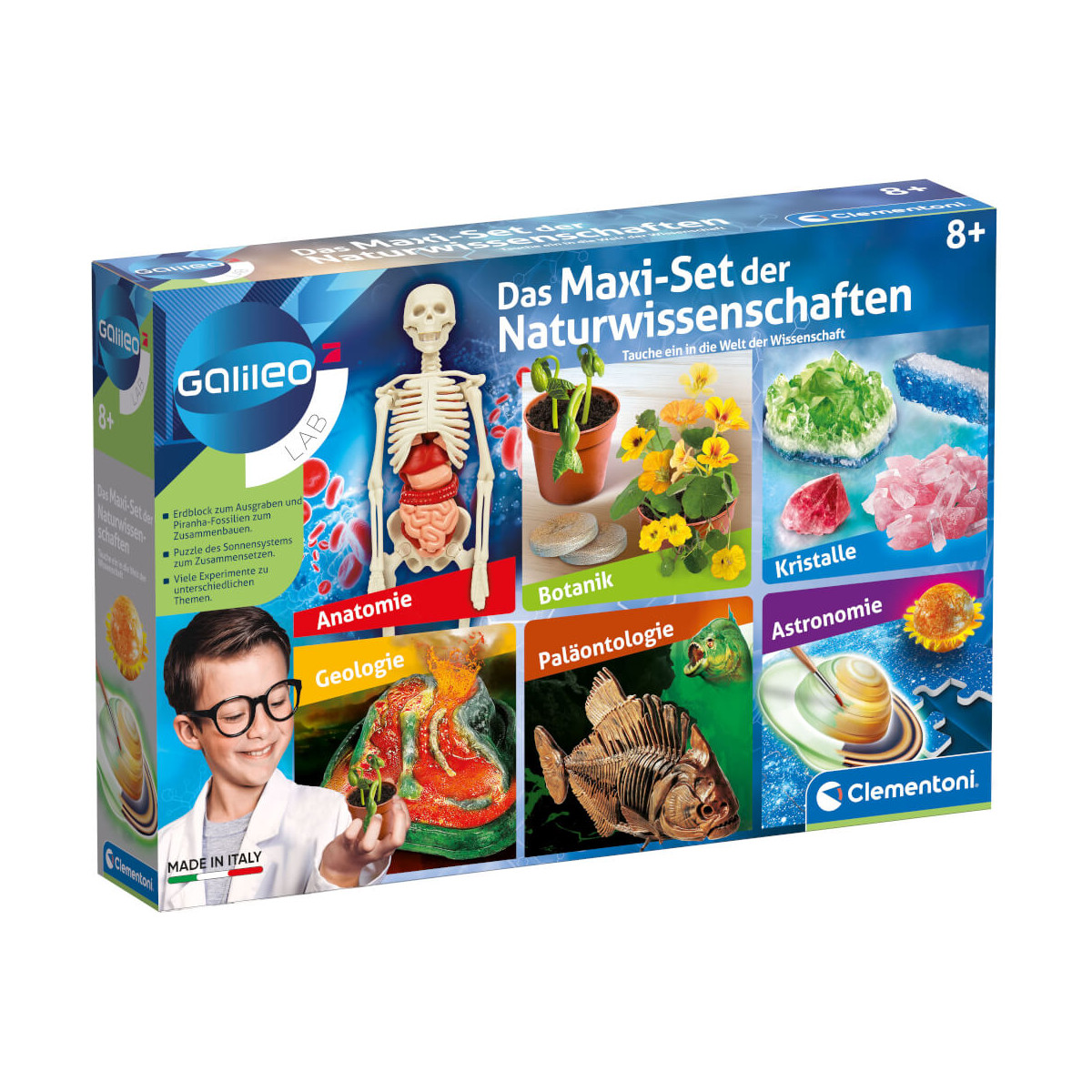 Clementoni Galileo   Das Maxi Set der Naturwissensc