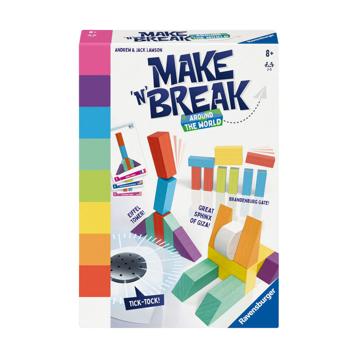 Ravensburger 22473 Make  n  Break    Around the World  Gesellschaftsspiele Gesellschaftsspiele