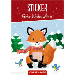 Sticker   Frohe Weihnachten