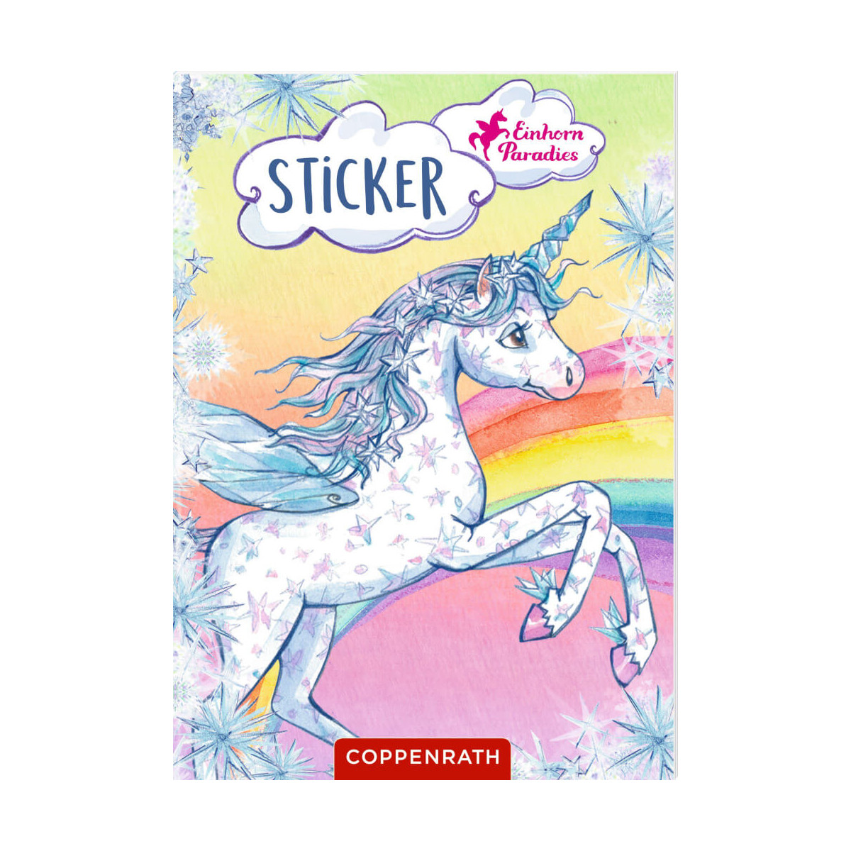 Sticker   Einhorn Paradies