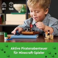 LEGO® Minecraft™ 21259 Die Piratenschiffreise